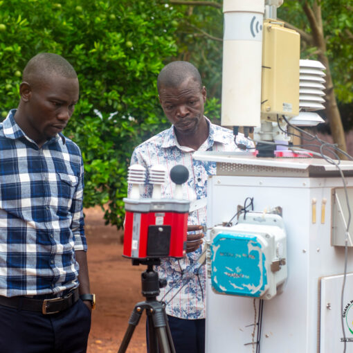 Ghana’s first GRIMM 180+ reference air monitor Intalled in Kintampo